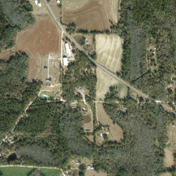 1581 County Road 177, Bonifay, FL 32425 High Resolution Satellite Map
