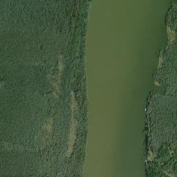 Upper Hall Landing Alabama High Resolution Satellite Map