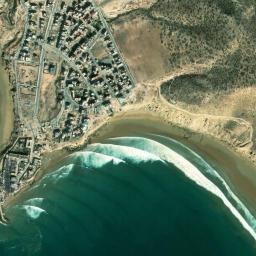 Satellite view of Imsouane (The Bay)