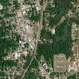 Poplarville map(satellite map)