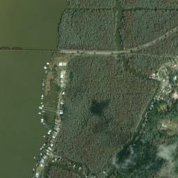 Hurricane Alabama High Resolution Satellite Map