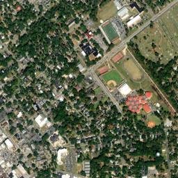 Thomasville map(satellite map)
