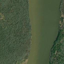 Lower Hall Landing Alabama High Resolution Satellite Map