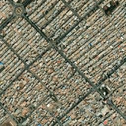 Zarand map(satellite map)