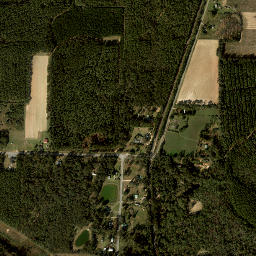 Bay Springs Florida High Resolution Satellite Map