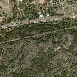 Buchanan Dam map(satellite map)