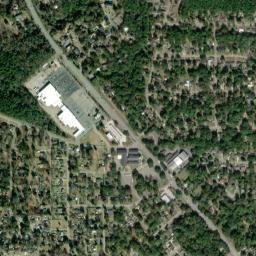 Forest Highlands Alabama High Resolution Satellite Map
