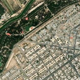 Chamran Town map(satellite map)