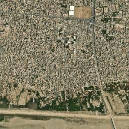 Taunsa map(satellite map)