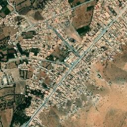 Aoulouz map(satellite map)