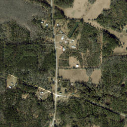 Hinsons Crossroads Florida High Resolution Satellite Map