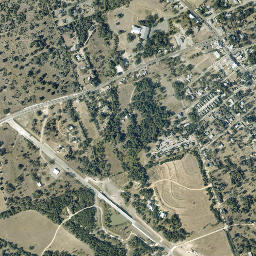 Liberty Hill map(satellite map)