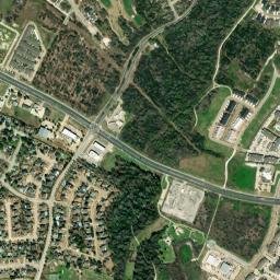 Brazos County map(satellite map)