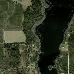 Ocheesee Gardens Florida High Resolution Satellite Map