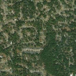 Wildwood Heights Alabama High Resolution Satellite Map