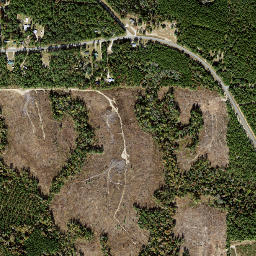 Rosedale Florida High Resolution Satellite Map