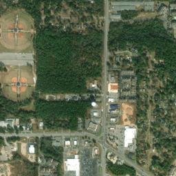 Cottage Hill Estates Alabama High Resolution Satellite Map