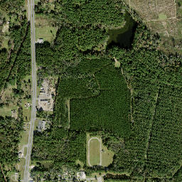 Hinson Florida High Resolution Satellite Map
