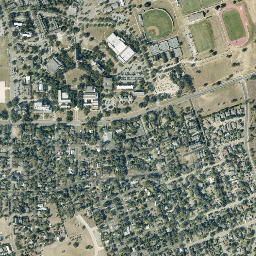1005 Maple Street, Southwestern University High Resolution Satellite Map