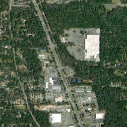 Jackson Oak Alabama High Resolution Satellite Map