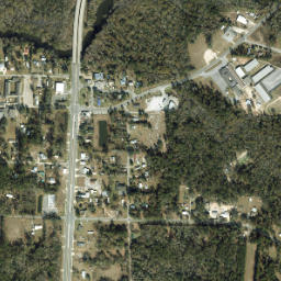 Vernon Florida High Resolution Satellite Map