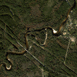 Muscogee Florida High Resolution Satellite Map