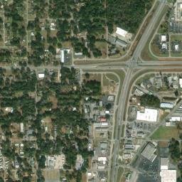 Suburban Heights Alabama High Resolution Satellite Map