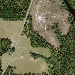 Florence Florida High Resolution Satellite Map