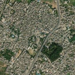 Dera Bassi map(satellite map)