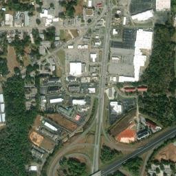 Tillmans Corner map(satellite map)