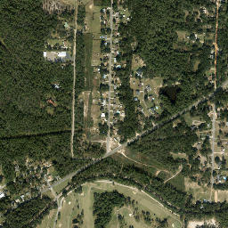 Satsuma Heights Florida High Resolution Satellite Map