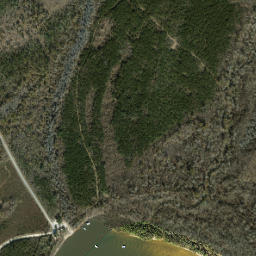 Ocheesee Landing Florida High Resolution Satellite Map