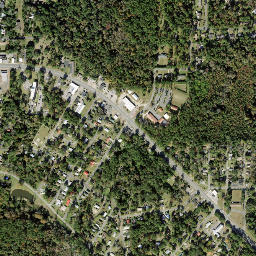 Santa Clara Florida High Resolution Satellite Map