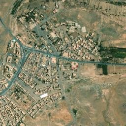 Taznakht map(satellite map)