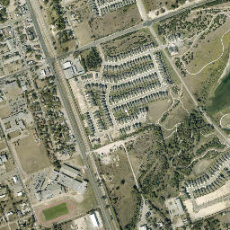 Leander map(satellite map)