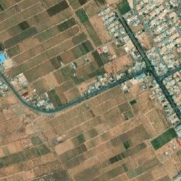 Kazem Abad map(satellite map)