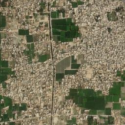 Daira Din Panah map(satellite map)