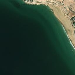 Taghazout map(satellite map)