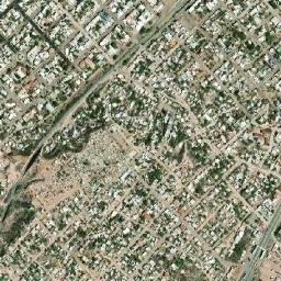 Santa Ana map(satellite map)