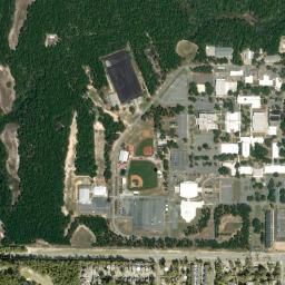 Satellite view of Rocky Bayou Country Club