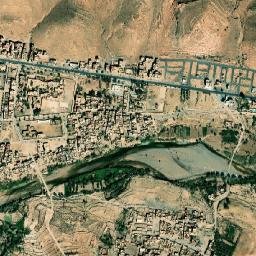Taliouine map(satellite map)