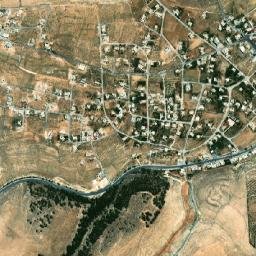 Ash Shawbak map(satellite map)