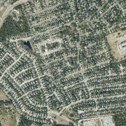 2302 Brownstone Lane, Cedar Park, TX High Resolution Satellite Map