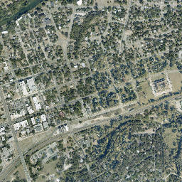 Round Rock map(satellite map)