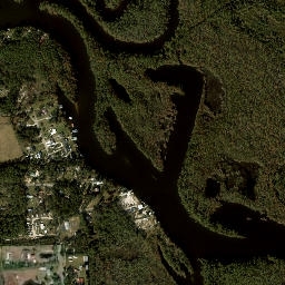 Browns Landing Alabama High Resolution Satellite Map