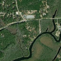 Portland Florida High Resolution Satellite Map