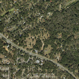 Harbinwood Estates Florida High Resolution Satellite Map