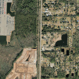 Pecan Park Florida High Resolution Satellite Map