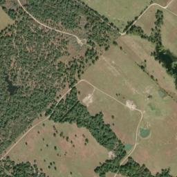 Burleson County map(satellite map)
