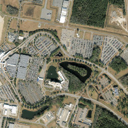 Beeghly Heights Florida High Resolution Satellite Map